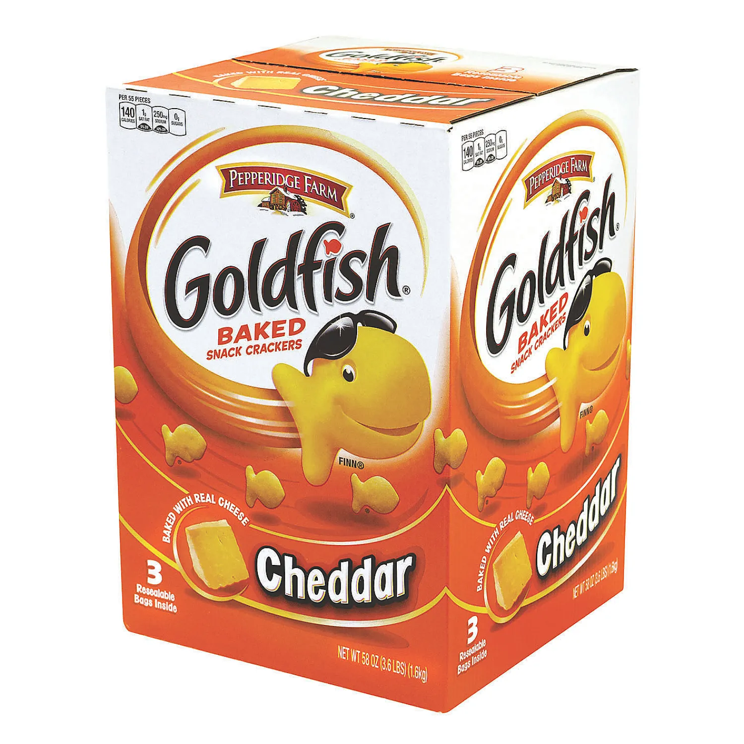 goldfish_cheddar_baked_sn_1.webp Goldfish Cheddar Baked Snack Crackers, 3.6 Lb<Oriental Trading Shop