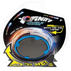 Oriental Trading Yo-Yos*Goliath Yofinity Double Vizion Blue - Trick Light-Up Yo-Yo With Led Lights And Infinity Mirror On Both Sides - Ages 8 And Up