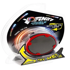 Oriental Trading Yo-Yos*Goliath Yofinity Double Vizion Red - Trick Light-Up Yo-Yo With Led Lights And Infinity Mirror On Both Sides - Ages 8 And Up