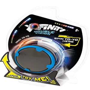 Oriental Trading Yo-Yos*Goliath Yofinity Double Vizion Blue - Trick Light-Up Yo-Yo With Led Lights And Infinity Mirror On Both Sides - Ages 8 And Up