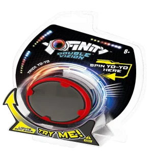 Oriental Trading Yo-Yos*Goliath Yofinity Double Vizion Red - Trick Light-Up Yo-Yo With Led Lights And Infinity Mirror On Both Sides - Ages 8 And Up