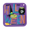Goofy Ghouls Halloween Party Square Paper Dinner Plates - 8 Ct.<Oriental Trading New