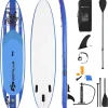 Goplus 11' Inflatable Stand Up Paddle Board Sup W/Carrying Bag Aluminum Paddle<Oriental Trading Best Sale