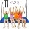 Goplus 700Lb Giant 60'' Platform Tree Swing Outdoor W/ 2 Hanging Straps Blue<Oriental Trading Fashion