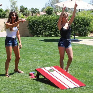 Oriental Trading Bean Bag & Ring Toss*Gosports Classic Regulation Size Cornhole Set