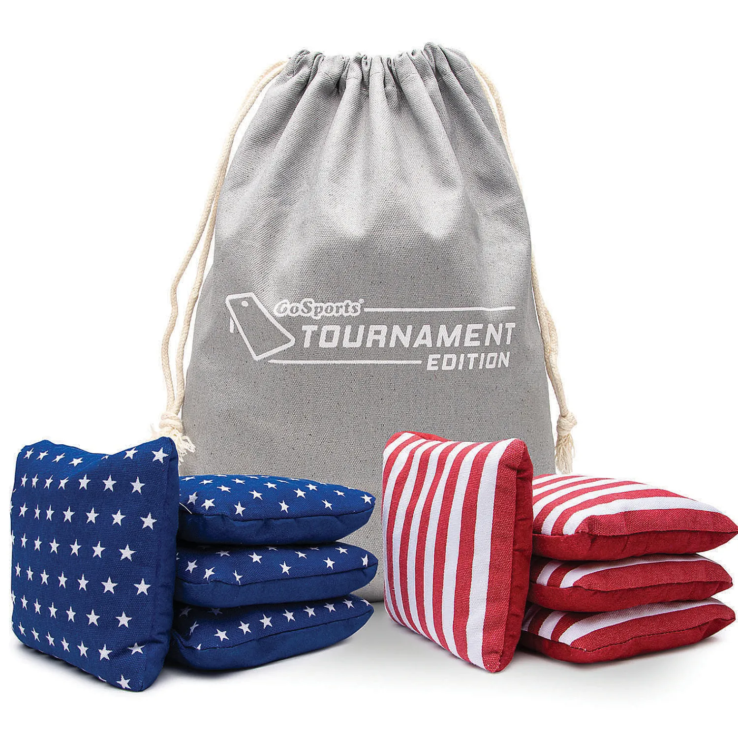 gosports_dual_sided_cornh_0.webp Gosports Dual Sided Cornhole Bean Bags | Slide & Stop Regulation Tournament Bean Bags Set Of 8<Oriental Trading Flash Sale