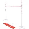 Gosports Get Low Limbo Premium Wooden Limbo Game, Sets Up In Seconds - Fun For Kids & Adults, White, Red<Oriental Trading Fashion