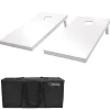 Gosports Regulation Size Wooden Cornhole Set With White Finish - Includes Carrying Case<Oriental Trading Cheap