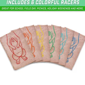 Gosports Roo Racers Sack Race Game 6 Pack - Xl Size Burlap Potato Sack Races For Kids & Adults<Oriental Trading Cheap
