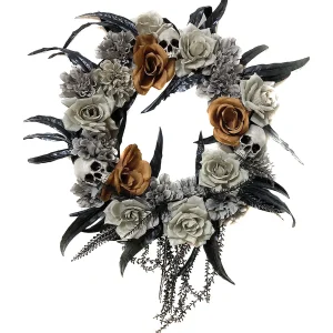 Gothic Halloween Wreath<Oriental Trading Online