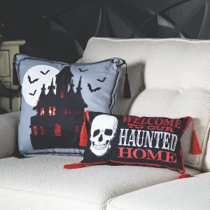 Gothic Pillow Set Halloween Decoration - 2 Pc.<Oriental Trading Cheap