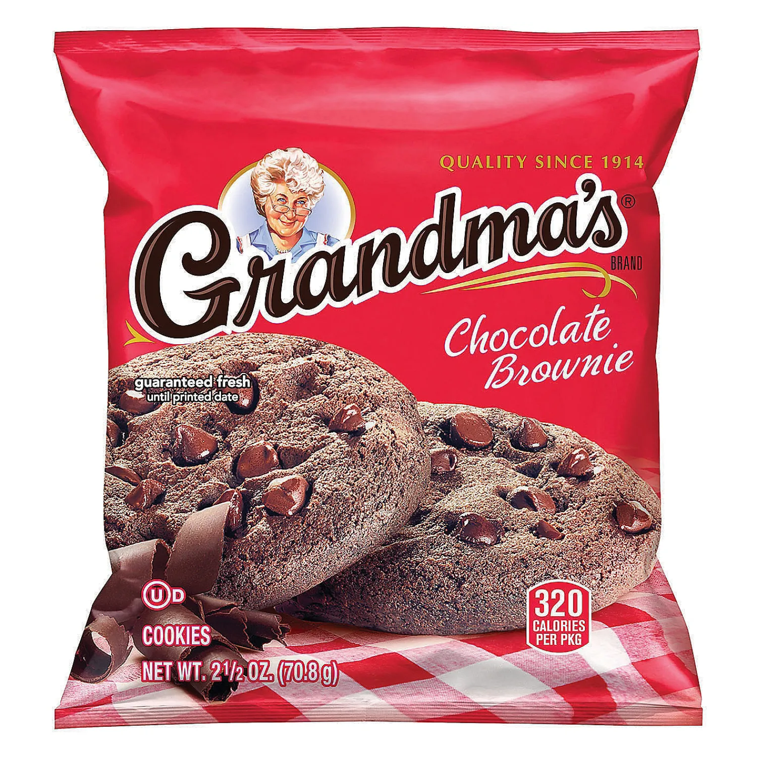 grandmas_big_chocolate_br_0.webp Grandma's Big Chocolate Brownie, 2.5 Oz, 60 Count<Oriental Trading Hot