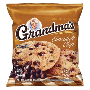 Grandma's Big Cookie Chocolate Chip, 2.5 Oz, 60 Count<Oriental Trading Fashion