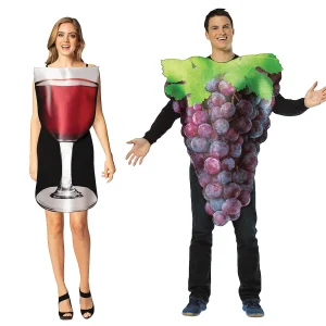 Grapes & Wine Glass Couples Costumes<Oriental Trading Cheap