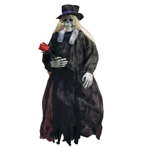 36" Gray Skull Hanging Halloween Decoration<Oriental Trading Discount