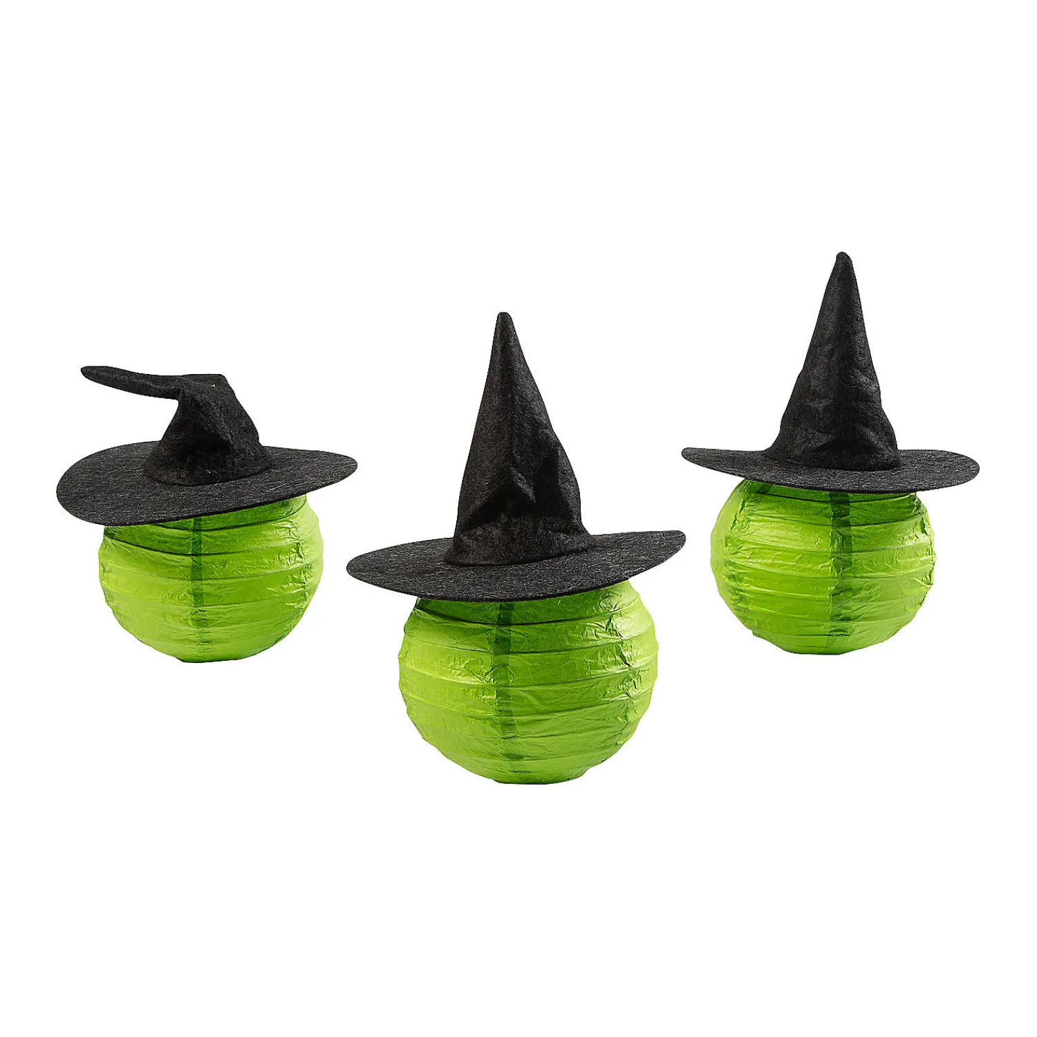 green_witch_paper_lantern_0.webp Green Witch Paper Lantern Craft Kit - Makes 12<Oriental Trading Flash Sale