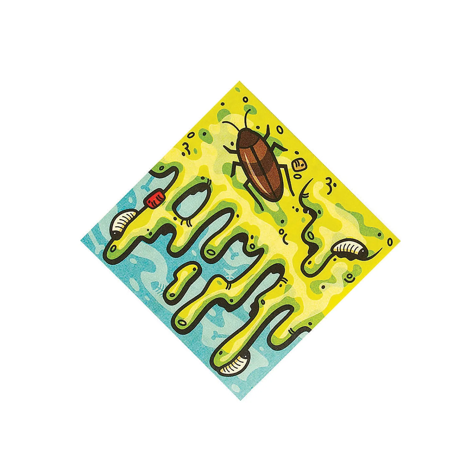 gross_slime_beverage_napk_0.webp Gross Slime Beverage Napkins<Oriental Trading Online