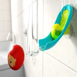 Oriental Trading Play Sets*Haba Bathtub Ball Track - Bathing Bliss Waterslide With 4 Animal Balls