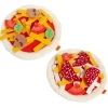 Oriental Trading Play Sets*Haba Biofino Mini Pizzas - Two Small Pies With Loads Of Fabric Toppings - Perfect For Pretend Role Play