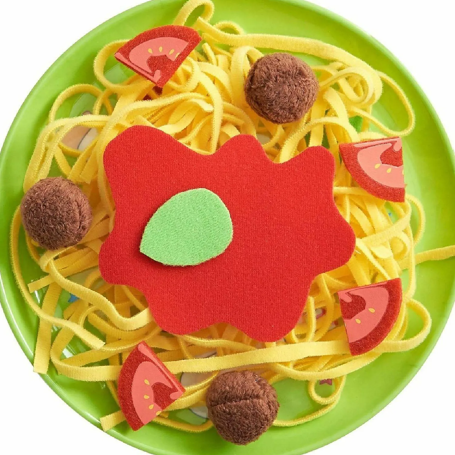 haba_biofino_spaghetti_bo_0.webp Oriental Trading Play Sets*Haba Biofino Spaghetti Bolognese Polyester Pasta And Meatballs - For Pretend Role Play Dinner Fun