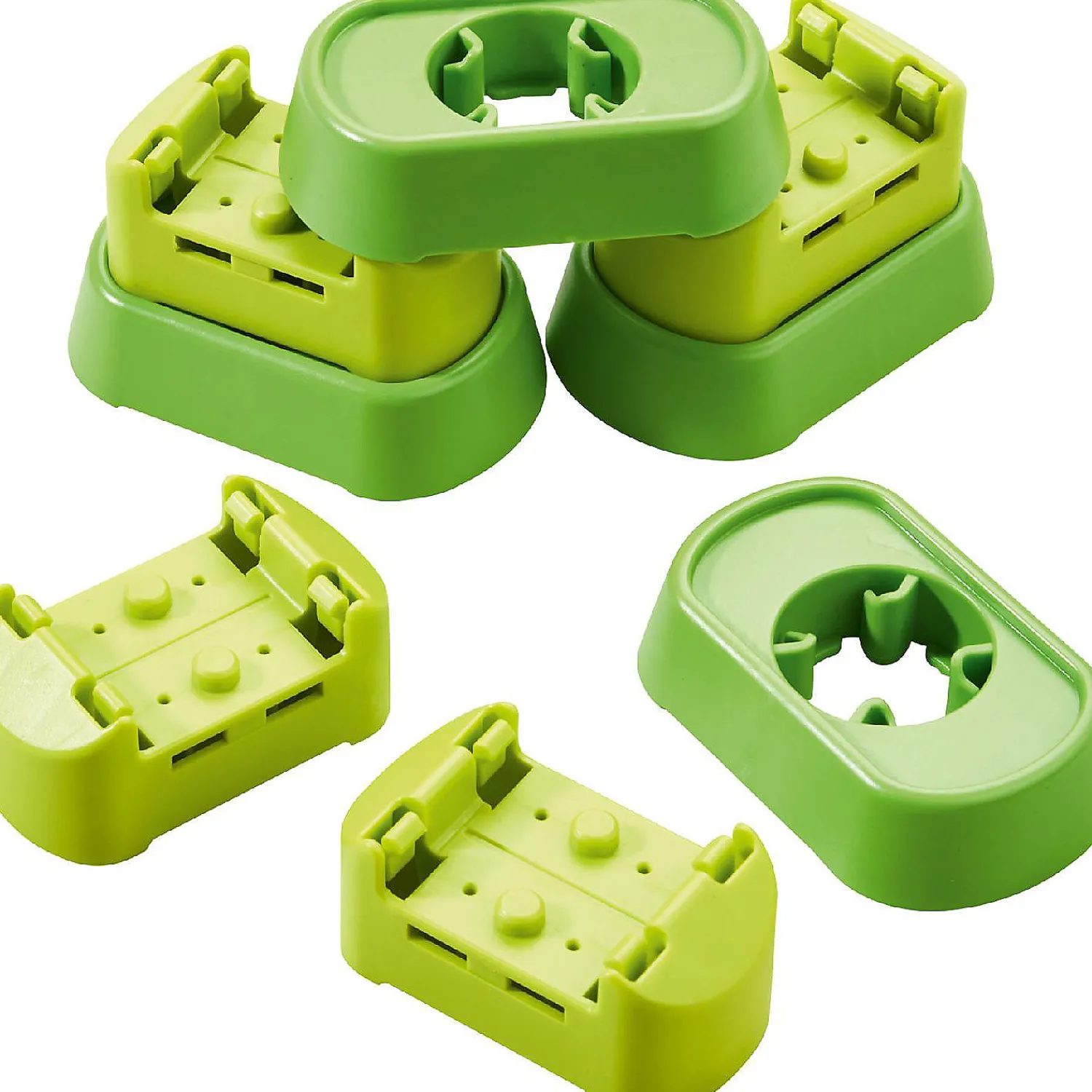 haba_kullerbu_expansion_s_1-2.webp Oriental Trading Toy Cars*Haba Kullerbu Expansion Set - Connectors And Base - 8 Piece Set For Elevated Layouts
