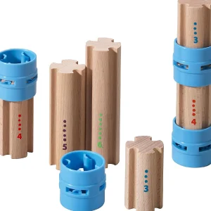 Oriental Trading Toy Cars*Haba Kullerbu Expansion Set - Columns - 10 Piece Set For Creating Higher Ball Track Layouts