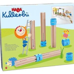 Oriental Trading Toy Cars*Haba Kullerbu Expansion Set - Tall Columns - 10 Piece Set For Creating Extra Tall Ball Track Layouts