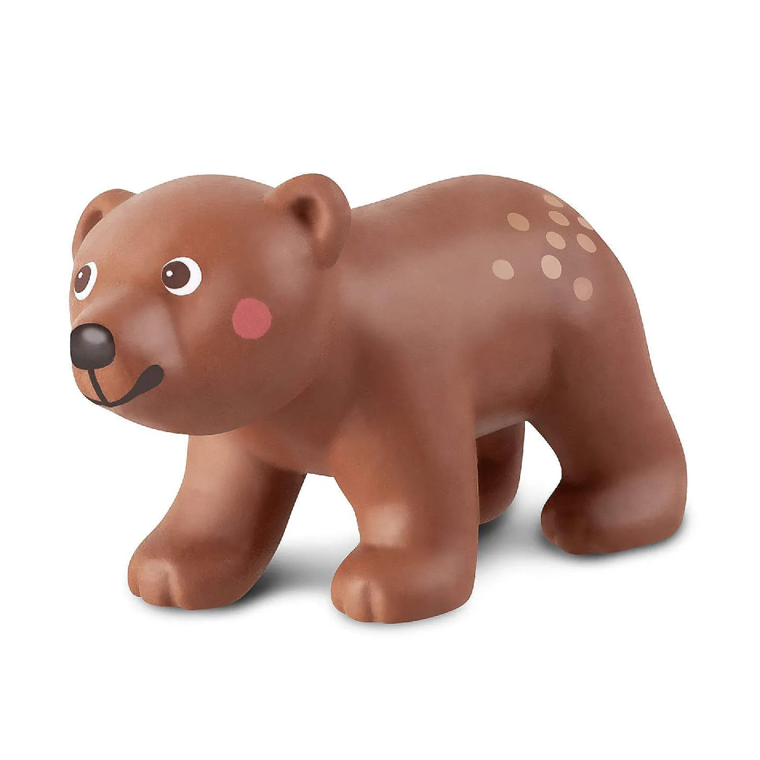 haba_little_friends_brown_1.webp Oriental Trading Character Toys*Haba Little Friends Brown Bear Cub - Chunky Plastic Forest Animal Toy Figure