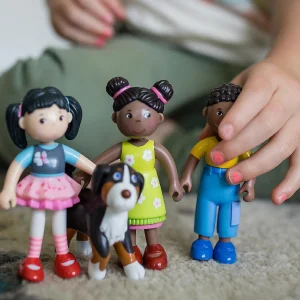 Oriental Trading Character Toys*Haba Little Friends Dog Leika - 2.5