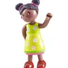 Oriental Trading Character Toys*Haba Little Friends Naomi - 3.75" Girl Dollhouse Toy Figure With Pig Tails