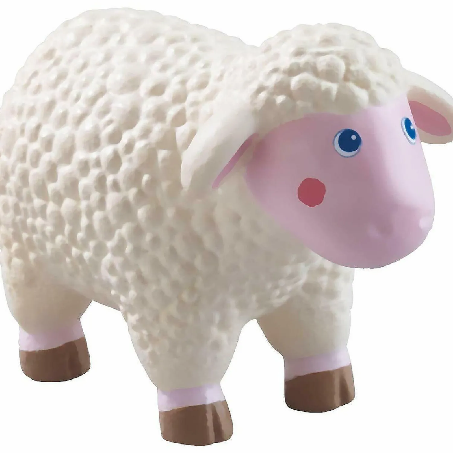 haba_little_friends_sheep_0.webp Oriental Trading Character Toys*Haba Little Friends Sheep - 3.5" Farm Animal Toy Figure