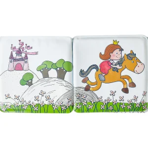 Oriental Trading Play Sets*Haba Magic Bath Book Princess - Wet The Pages To Reveal Colorful Background - Great For Tub Or Pool