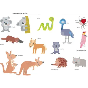 Oriental Trading Building Blocks*Haba Magnetic Game Box World Of Animals In Their Habitats - 62 Magnetic Pieces In Cardboard Carrying Case With 4 Background Scenes