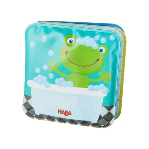 Oriental Trading Play Sets*Haba Mini Bathtime Book Fritz The Frog With Rattling Effect - Great For Bathtime Or Wading Pool