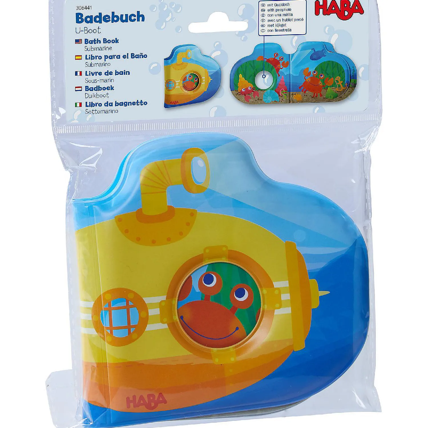 haba_ocean_submarine_bath_2.webp Oriental Trading Play Sets*Haba Ocean Submarine Bath Book - Great For Bathtub And Kiddy Pool