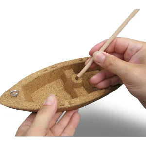 Oriental Trading Pretend Play*Haba Terra Kids Cork Boat - Easy To Assemble And Upgrade With Materials Found In Nature - Diy Fun For Young And Old