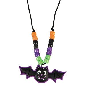 Halloween Bat Necklace Craft Kit - Makes 12<Oriental Trading Best
