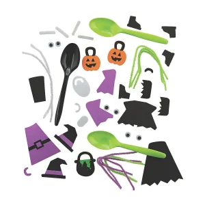 Halloween Character Spoon Craft Kit - Makes 12<Oriental Trading Clearance