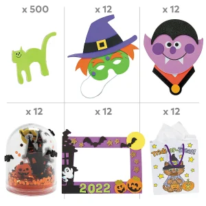 Halloween Craft Assortment Kit For 12<Oriental Trading Discount