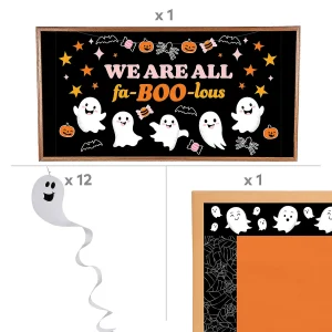 Halloween Ghost Classroom Decorating Kit - 74 Pc.<Oriental Trading Hot