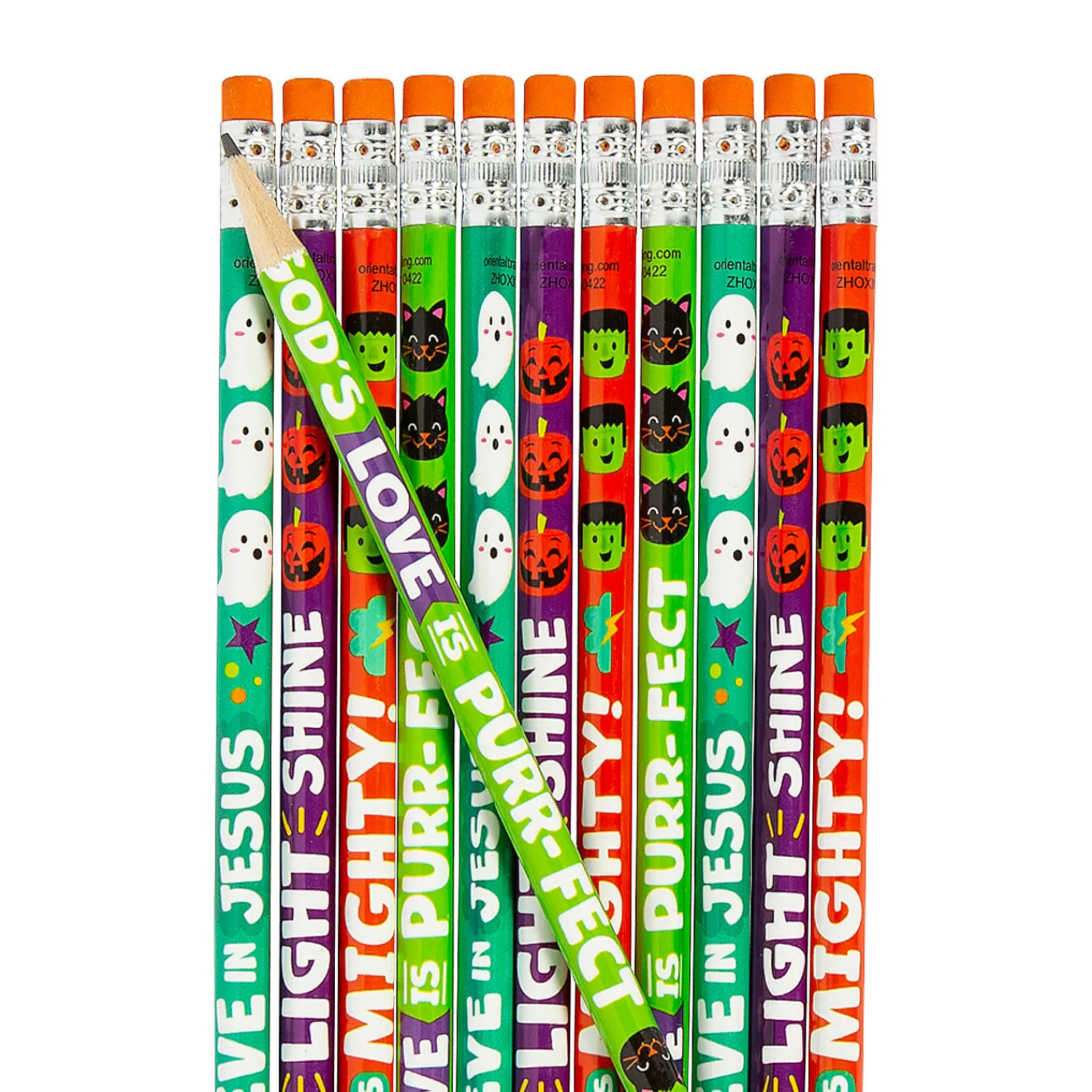 halloween_icons_religious_0.webp Halloween Icons Religious Pencils - 24 Pc.<Oriental Trading Flash Sale
