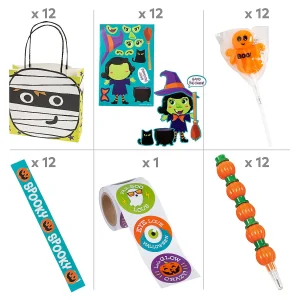 Halloween Party Handout Kit For 12 Guests<Oriental Trading Discount