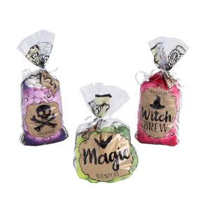 Halloween Potion Bottle Cellophane Bags - 36 Pc.<Oriental Trading Sale