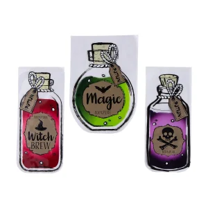 Halloween Potion Bottle Cellophane Bags - 36 Pc.<Oriental Trading Sale