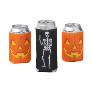 Halloween Regular & Slim Fit Can Sleeves - 12 Pc.<Oriental Trading Best Sale
