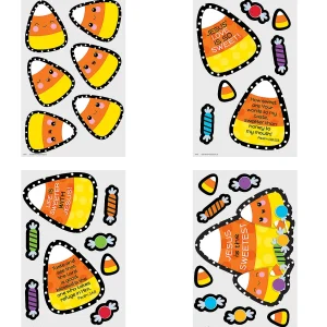 Halloween Religious Candy Corn Door Decorating Kit- 4 Pc.<Oriental Trading Cheap