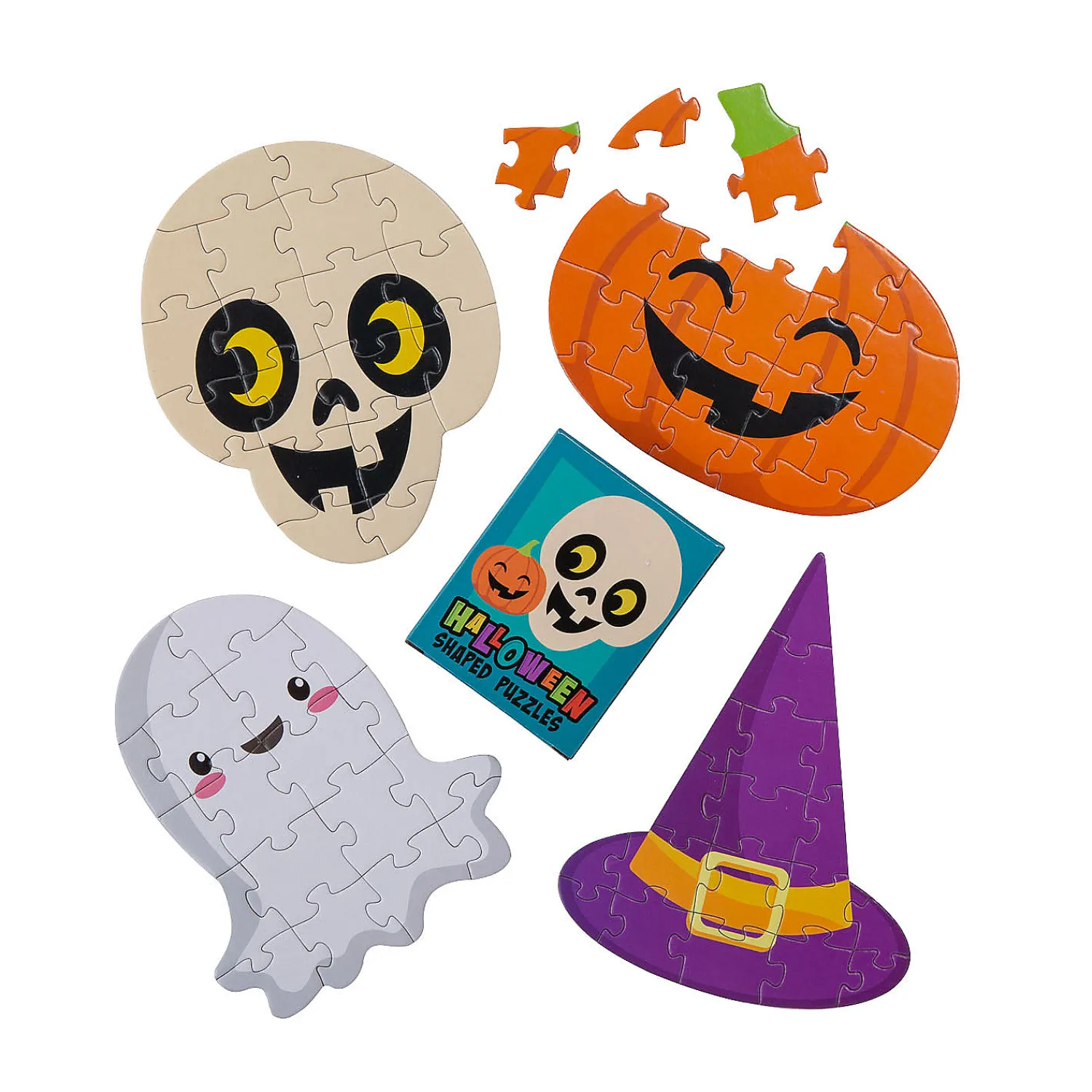 halloween_shaped_mini_jig_0.webp Oriental Trading Puzzles*Halloween Shaped Mini Jigsaw Puzzles - 12 Boxes
