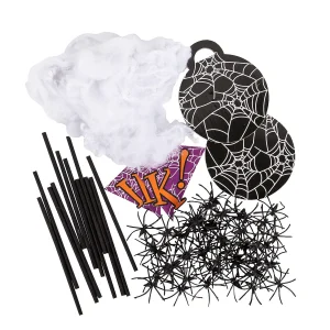 Halloween Spider Wreath Craft Kit - Makes 3<Oriental Trading New