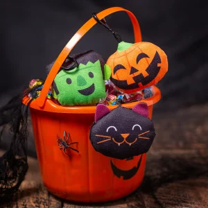 Halloween Stuffed Character Backpack Clip Keychains - 12 Pc.<Oriental Trading Outlet