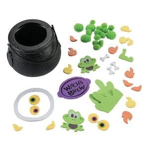 Halloween Witch Cauldron Craft Kit - Makes 12<Oriental Trading New
